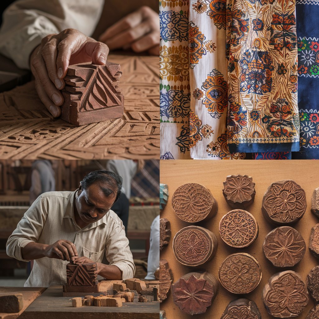 The History and Process Behind Traditional Hand Block Fabric Printing