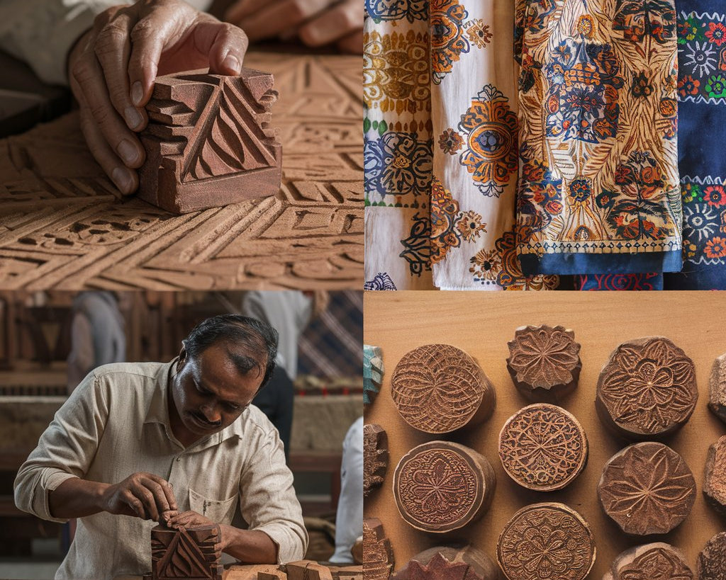 The History and Process Behind Traditional Hand Block Fabric Printing