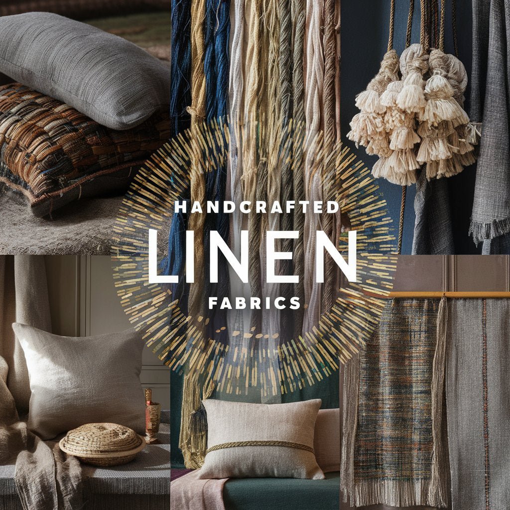 Exquisite Handcrafted Linen Fabrics | Luxury Textiles for Home