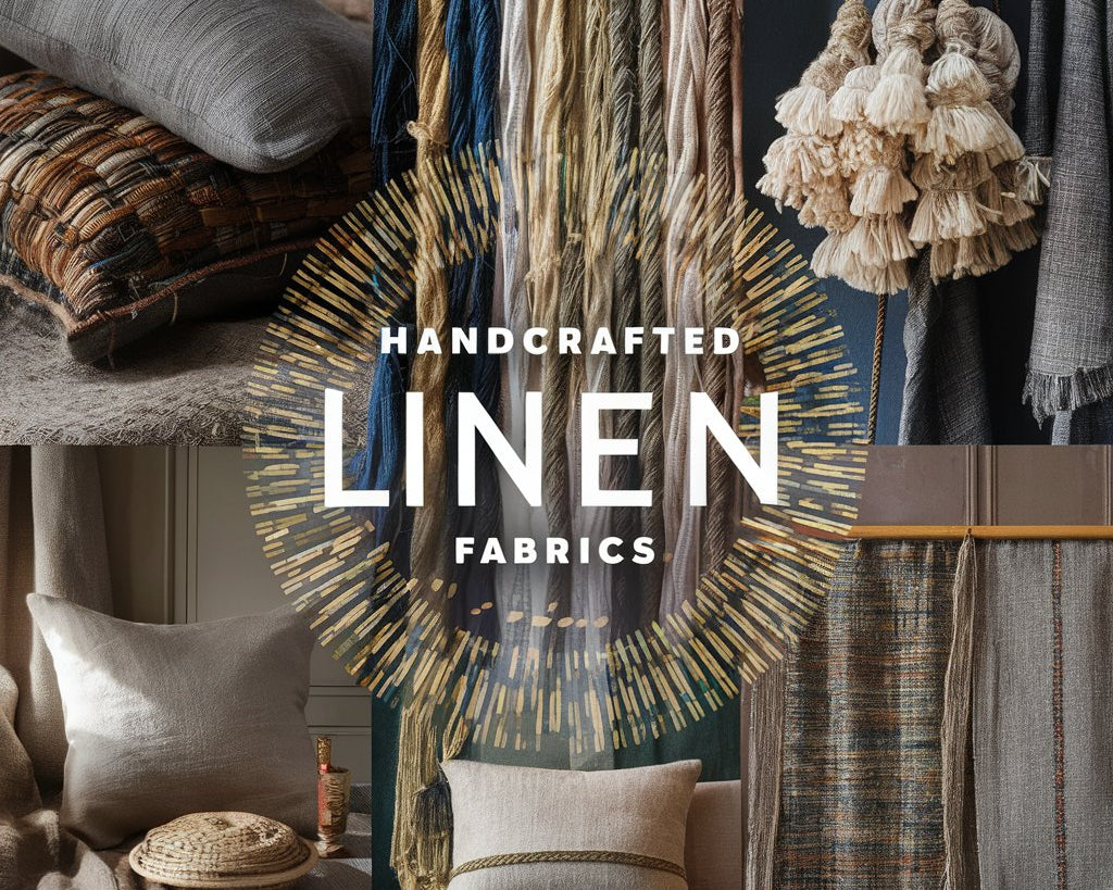Exquisite Handcrafted Linen Fabrics | Luxury Textiles for Home