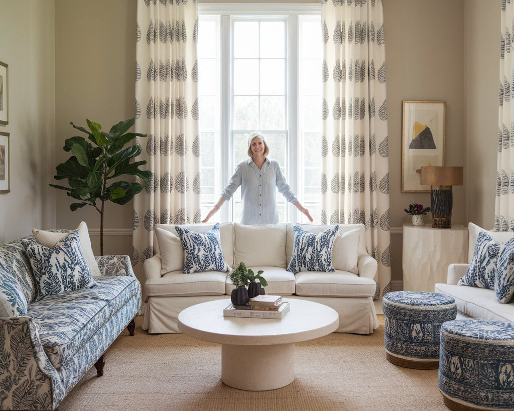 Creating Stylish Home Decor with Linen Block Printed Fabrics