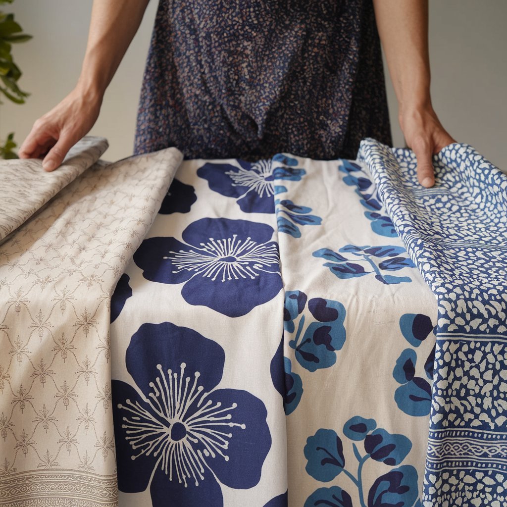 DIY Home Decor Projects Using Hand Block Printed Fabrics