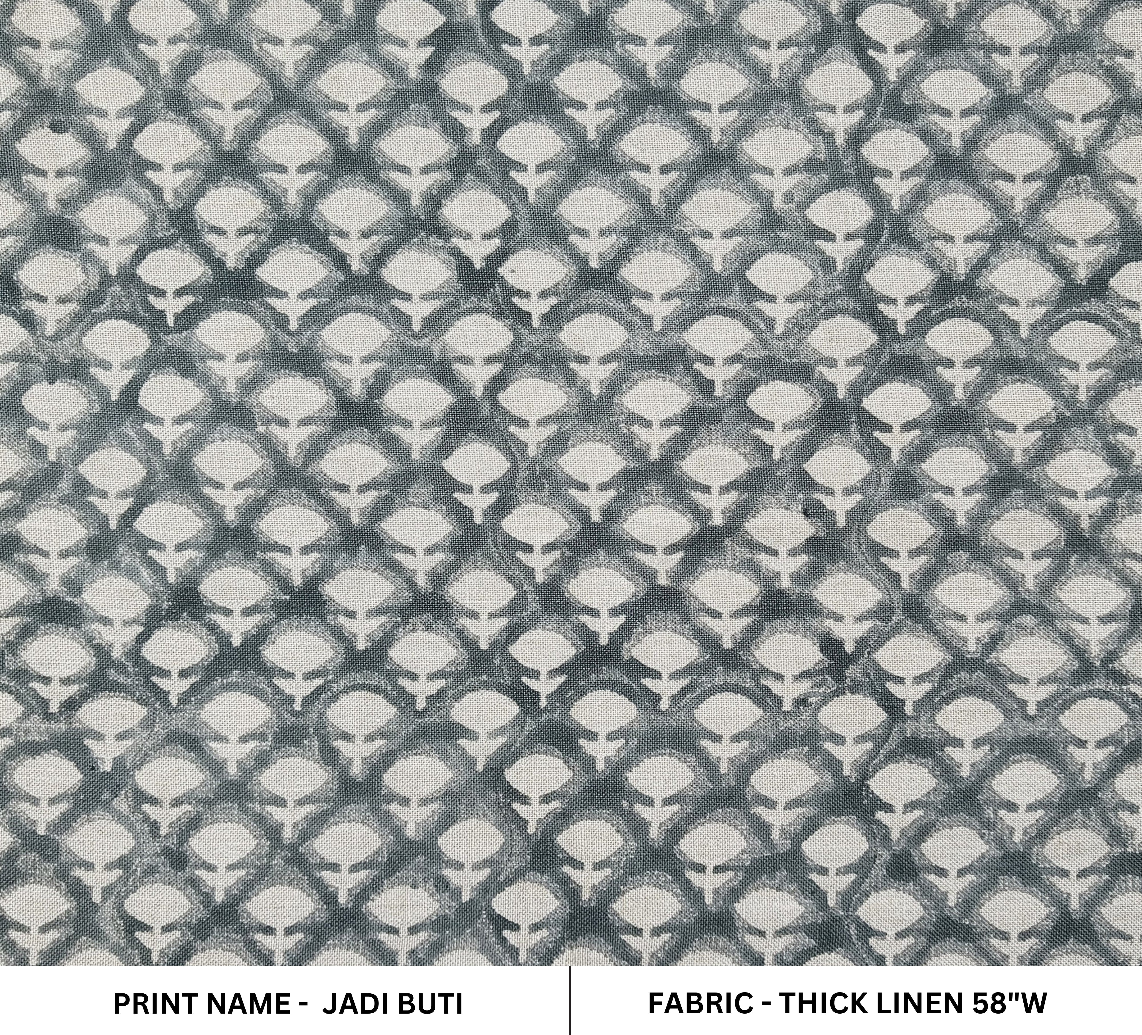 Jadi Buti  Block Print Fabric, Indian Block Print Fabric, Block Print Fabric By The Yard