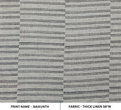 BAIKUNTH's multicolored fabric collection close-up