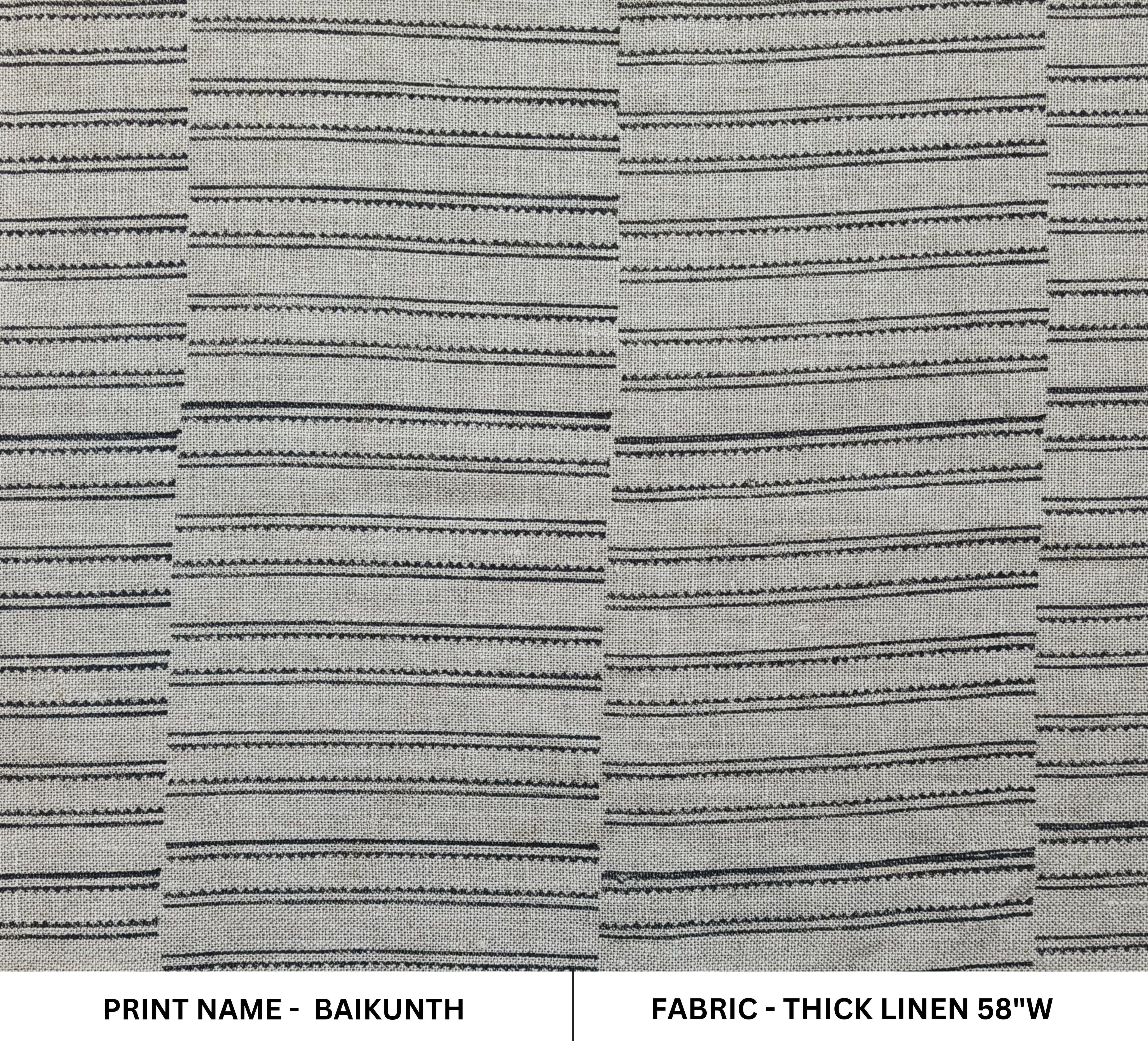 BAIKUNTH's multicolored fabric collection close-up