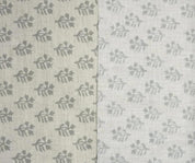 Linen Block Print Fabric Linen Blend 58 Inch Width Light Weight Linen Natural Base Color Curtains and Drapes Upholstery Handmade Art Pillow Covers Tablecloths and Runners Bedding Tote Bag Lampshades Napkins