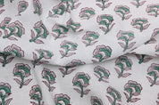 Earthy tone block printed fabric, cotton-viscose blend 58”, rustic use
Bohemian floral linen fabric 58”, handmade design for couch and napkins
Soft viscose-linen blend 58", handmade print for farmhouse upholstery
58 inch block printed cotton mix fabric, Indian handmade decor textile.