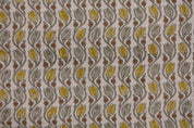 Linen block print pure linen 58" wide, fabric cushions and pillowcase, Indian block fabric, upholstery linen - KERSANGRI