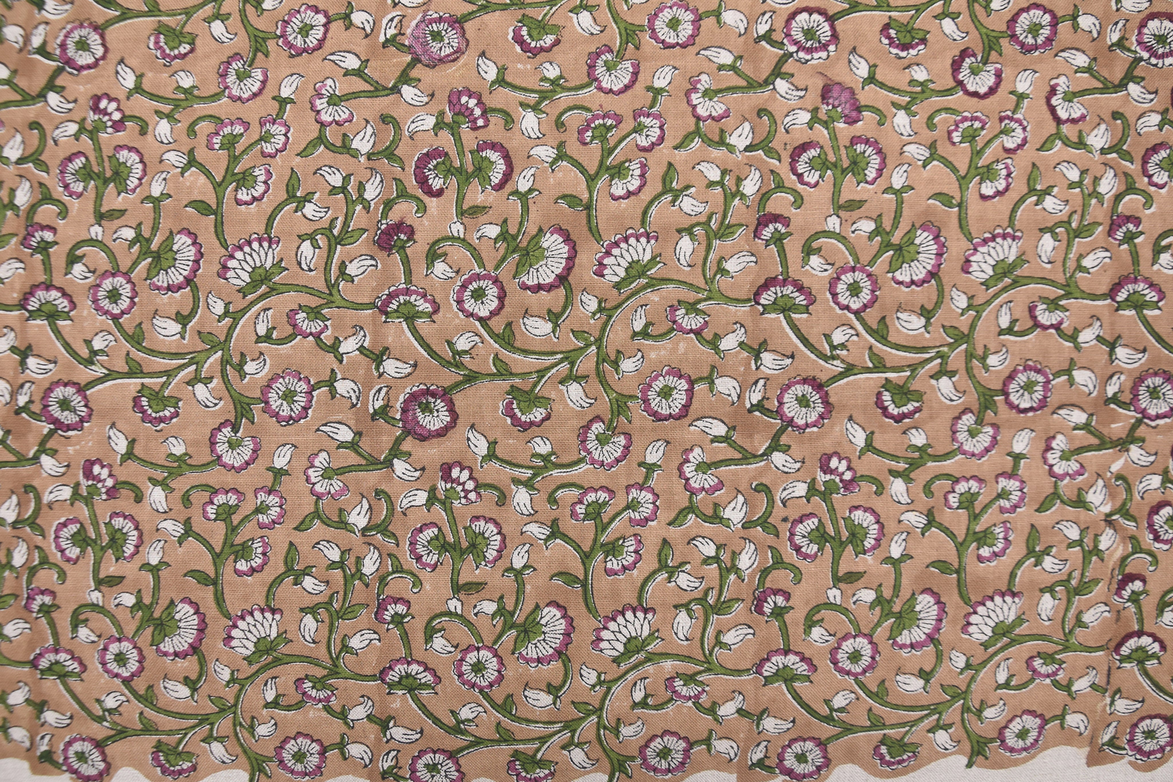 Window curtains pure linen 58" wide, Indian fabric, fabric couch cushion cover, linen pillows and table cloth, home décor - HIMACHAL
