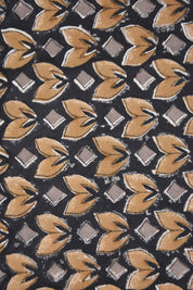 Block print fabric, thick cotton white 63" wide, linen fabric for pillows, decorative cushions, lampshade, linen window curtains - TITLEE