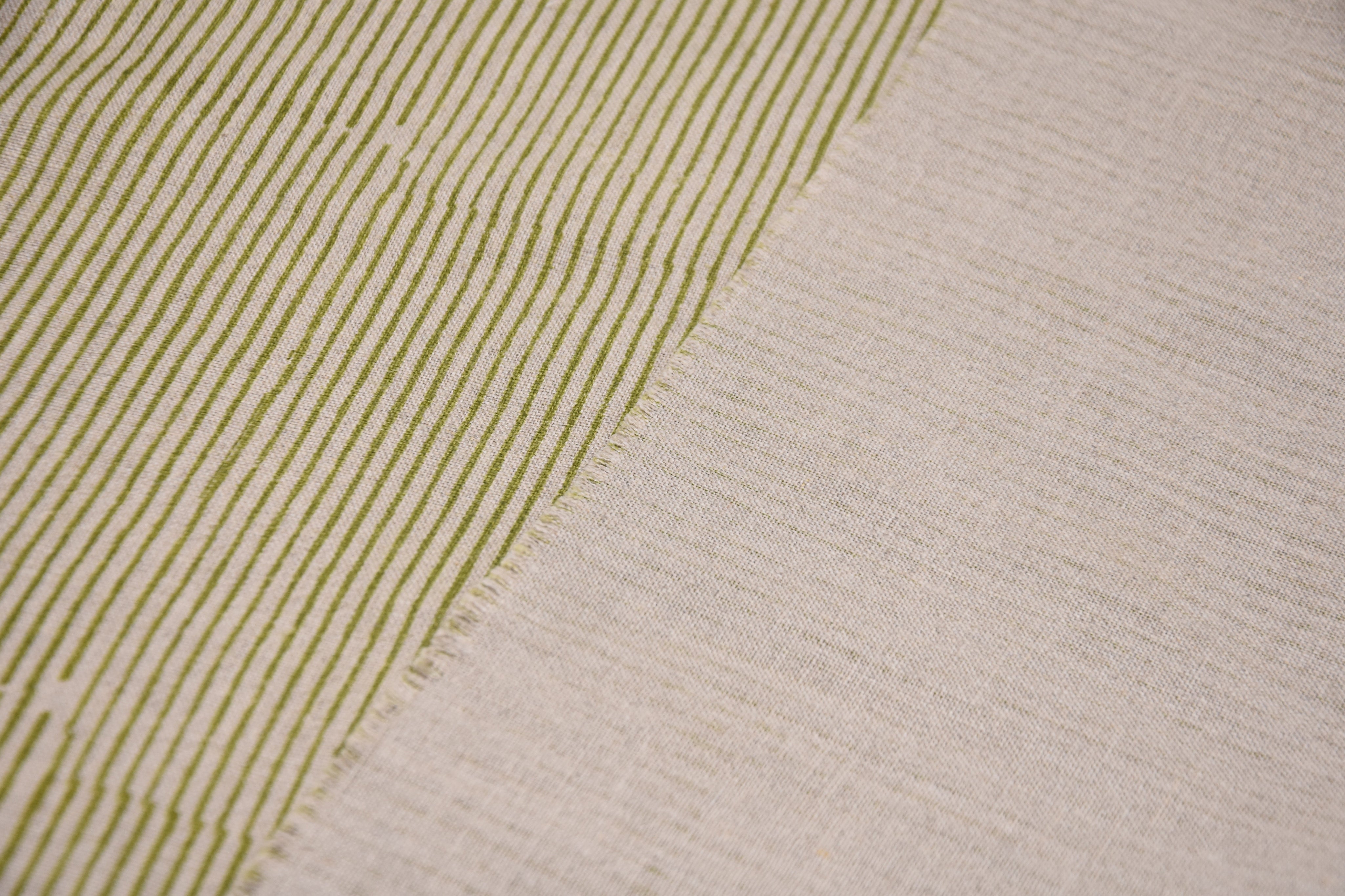 Hand block window curtains, upholstery fabric, pure linen 58" wide, hand block print, handmade upholstery linen - SAAT SAMUNDAR