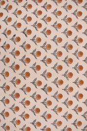 Duck canvas 50" W, floral handmade art, cushion fabric, block print fabric, decorative cushions, linen fabric - PUKHRAJ