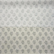 Linen Block Print Fabric Linen Blend 58 Inch Width Light Weight Linen Natural Base Color Upholstery Handmade Art Pillow Covers Tablecloths and Runners Bedding Tote Bag Lampshades Napkins by Fabritual