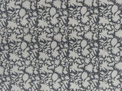 Linen Block Print Fabric 58 Inch Width Heavy Weight Linen Natural Base Color Curtains and Drapes Upholstery Handmade Art Pillow Covers Tablecloths and Runners Bedding Tote Bag Lampshades by Fabritual