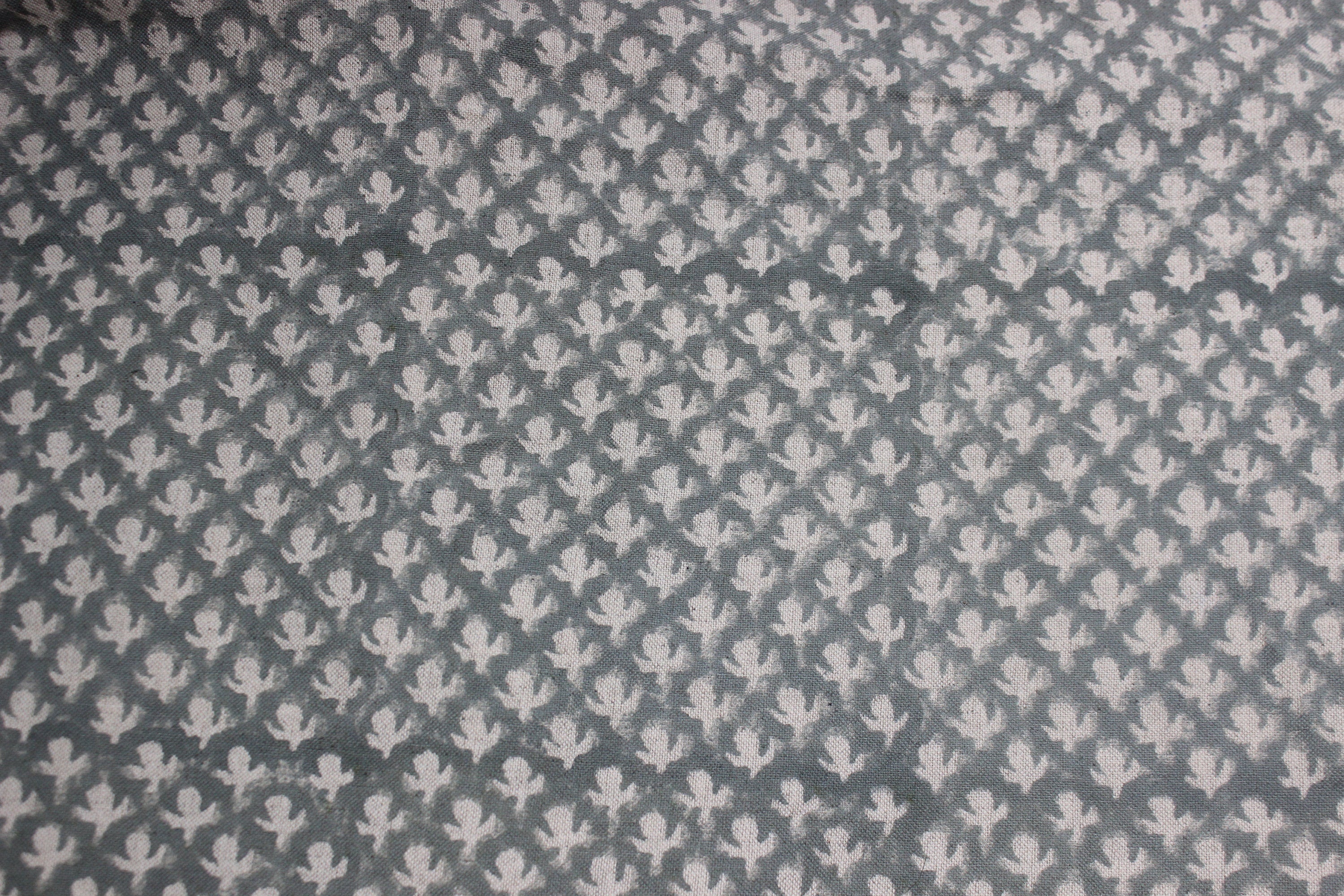 Block Print Linen Fabric, Roli Moli Linen For Home Decor,Natural Fabric With Floral Hand Block Printby The Yard/Extra Wide 58" Fabric Perfect For Upholstery, Cushion