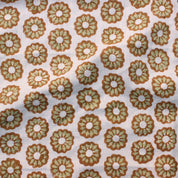Block Print Linen Fabric, Sudarshanchakra  Handloom Hand Block Fabric  Natural Thick Linen  Block Print Running Fabric Pillow Covers, Hand Block Upholstery