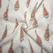Block Print Linen Fabric, Traci  Fabric  Most Popular Block Print Fabric In Summers  Best For Upholstery, Cushion Cover, Sofa/Chair Cover, And Other Crafts