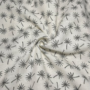 Coconut Tree  Most Popular Block Print Fabric In Summers  Best For Upholstery, Cushion Cover, Sofa/Chair Cover, And Other Crafts