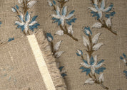 Deepika  Handblocked Floral Block Print Fabric,Pillow Cover Fabric,Heavy Upholstery Fabric  Linen & Cotton Fabrics By The Yard