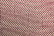 Block Print Linen Fabric, Pinkcity Jaal  Plain Linen Home Decor,Pink Floral Block Print  By The Yard Softened Stonewashed Fabricindian Natural Linen Extra Wide