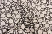 Block Print Linen Fabric, Sudarshan  Block Print Fabric  Thick Linen, Heavy Weight Printed Fabric By The Yard, For  Upholstery, Home Decor Cushions