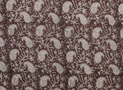 Block Print Linen Fabric, Keri Jaal   Block Print  Handloom Linen,By Yard Linen Fabric, Block Print Fabric, Fabric From India, Homedecors, Upholsteryfurnishing