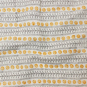 Godhulibela  Indian Block Print, Indian Linen, Hand Stamped Printing, By The Yard, Indian Fabric, Block Print Fabric, Sewing Fabric