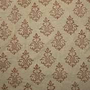 Ekakshar Butta  Indian Hand Blocked Linen Fabric, Organic And Sustainable Fabrics  Home Decors Upholstery & Interior Pillow Covers