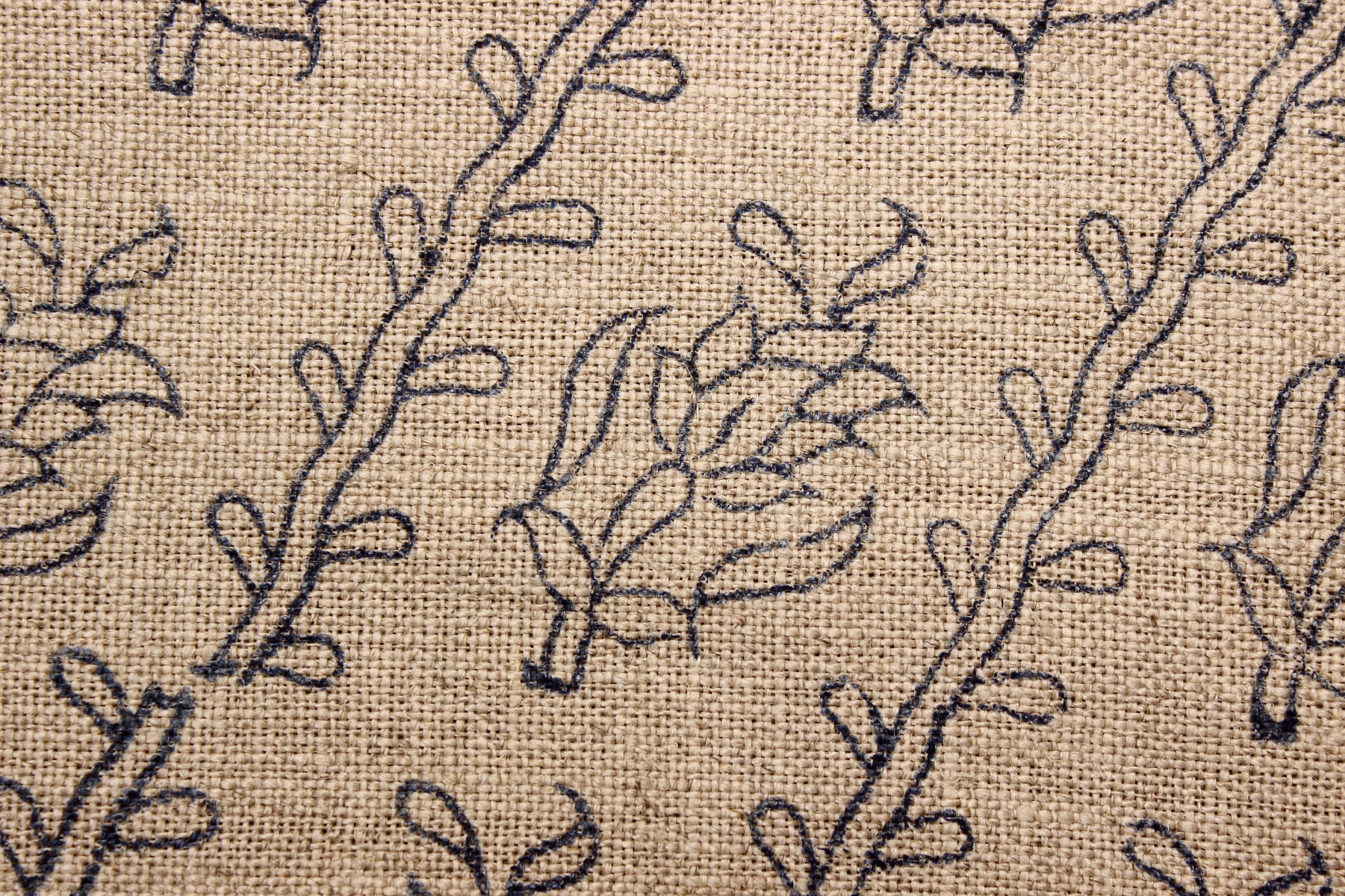 Block Print Linen Fabric, Kyari Grey Hand Made Block Print Fabric, Handblock Linen Printed Fabric By The Yard  Uses  Curtains And Pillow Covers, Upholstery