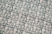 Block Print Linen Fabric, Midnight Gudhal  Vintage Floral By The Yard Fabric, Block Print Fabric, Fabric With Flowers, Fabric And Textiles