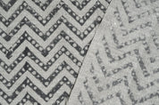 Block Print Linen Fabric, Tridisha  Linen Block Print Pillow Case Fabric  Indian Linen Fabric, Hand Block Fabric India  Block Print Cushion Covers Charcoal Black
