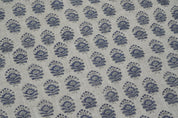 Bheeshma  Linen Indian Block Print Fabric, By The Yard Length58"Wide, Pillow Cover Cases, Heavy Linen Upholstery