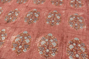 Guldasta  By The Yard Block Print Fabric For Pillow Covers, Printed Upholstery Linen Fabric, Indian Fabric, Farmhouse Decor Fabric