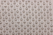 Arjun Brown  Indian Hand Block Print Heavy Linen Fabric Designer Pillowcases Thick Linen Upholstery Block Printing Art Table Cover,Curtains