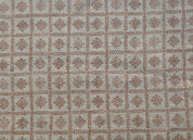 Chopad  Indian Floral Hand Block Printed 100% Linen Cloth, Fabric By The Yard, Fabric For Curtains Pillows Fabric