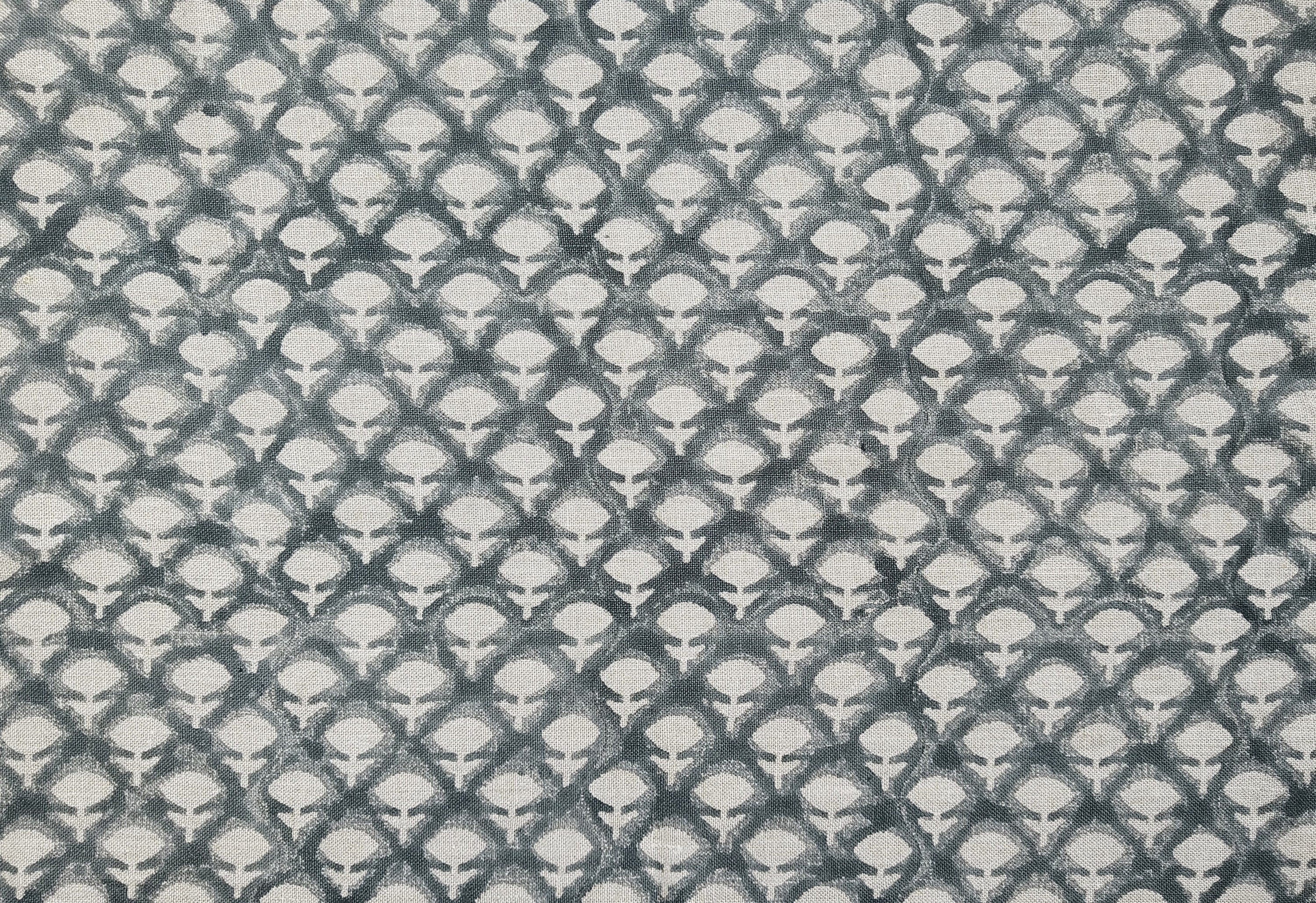 Jadi Buti  Block Print Fabric, Indian Block Print Fabric, Block Print Fabric By The Yard