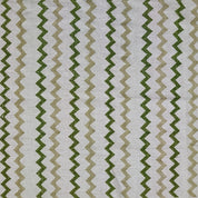 Block Print Linen Fabric, Surekha  Linen Print Fabric, Green Block Print Fabric, Fabric By The Yards, Block Printed Cushion Cover, Wave Pattern Fabric Upholstery