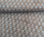Thick Linen 58"Wide, Most Popular Block Print Fabric For Home Decors best for upholstery, Cushion Cover - TARANGINI