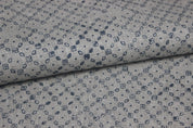 Block Print Linen Fabric, Sitara  Indian Hand Block Printed Fabric, Floral Print Fabric, Heavy Weight 100% Linen Print Fabric, Craft Fabric By The Yard