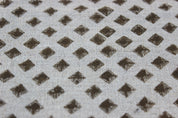 Chakor  Block Printed Pillow Cover Fabric, Hand Block Handloom Linen Fabric, Heavy Fabric, Geometric Print Fabric