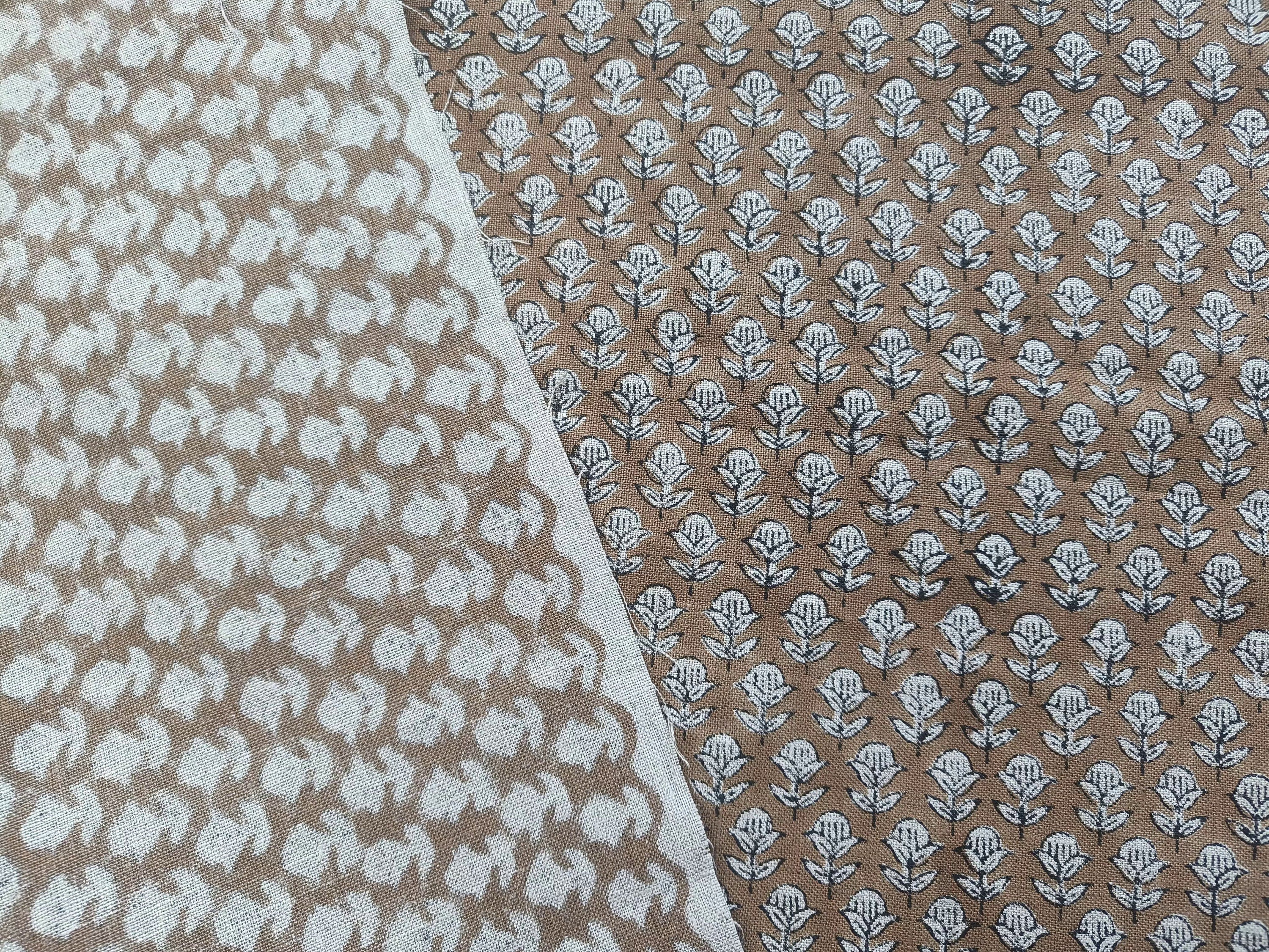 Linen Fabric, Tarangini, Block Print, Fabric By Yard, Indian Handloom Fabric, Home Décor