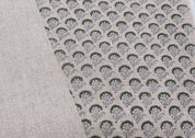 Juju Flower  Floral Block Print Sofa Upholstery, Chair Upholstery Fabric, Indian Craft Linen Fabric, Waterproof Outdoor Upholstery Fabric