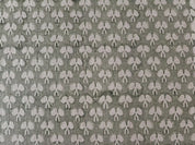 Linen Fabric, Mushroom, Block Print, Fabric By Yard, Indian Handloom Fabric, Home Décor