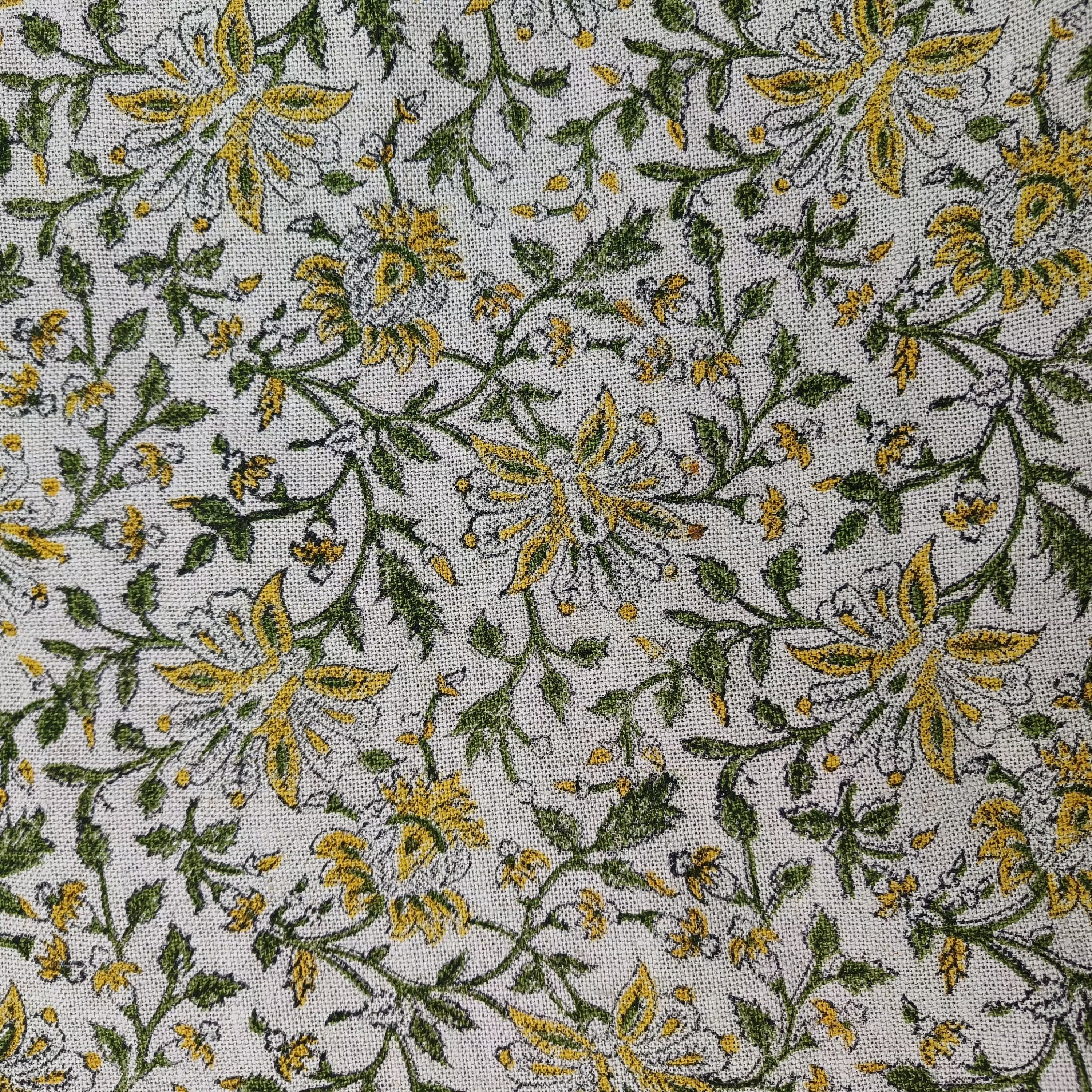Jhalawar  Most Popular Block Print Fabric In Summers  Best For Upholstery, Cushion Cover, Sofa/Chair Cover, And Other Crafts