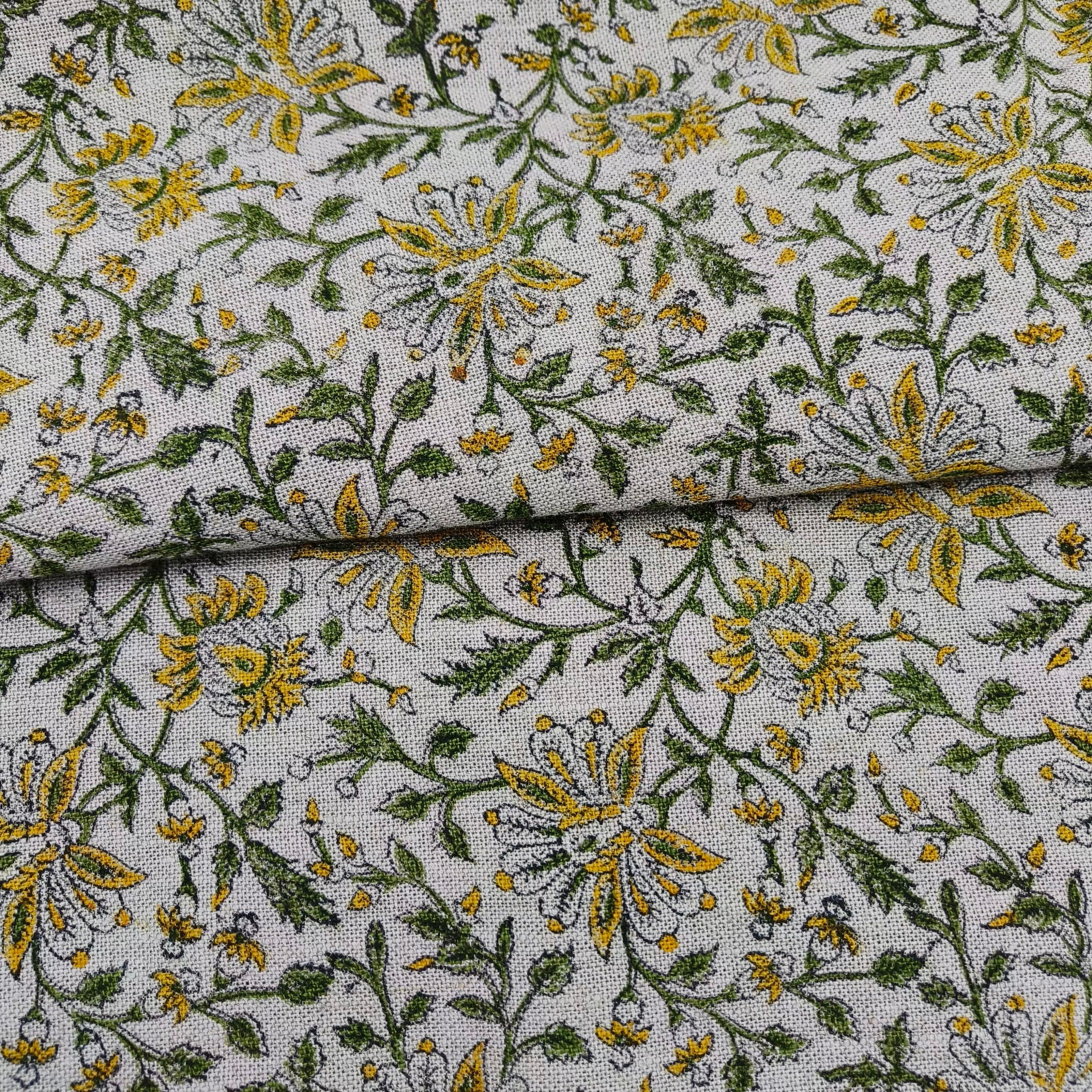 Jhalawar  Most Popular Block Print Fabric In Summers  Best For Upholstery, Cushion Cover, Sofa/Chair Cover, And Other Crafts