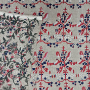 Nakshatra, Thick Linen, Hand Block Print, curtain yard, luxury fabric Linen, Sofa Cushion Fabric, printed curtains, independence day