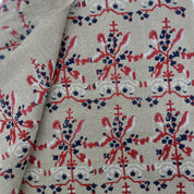 Nakshatra, Thick Linen, Hand Block Print, curtain yard, luxury fabric Linen, Sofa Cushion Fabric, printed curtains, independence day