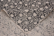 Thick Linen 58" Wide, hand block print, indian fabric, Craft Fabric, Home Decor, Linen Napkins, Organic Linen - Chakri