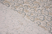 Pure linen 58" wide, Indian hand block print, decorative curtains, wall hangings, natural fabric block print, handmade blocks - Heart vine