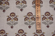 Thick Cotton 44" Wide, Block Print, Handmade, Indian Cushion Cover, Sofa and Table Cloth, Floral Printed - TRAFFIC LIGHT